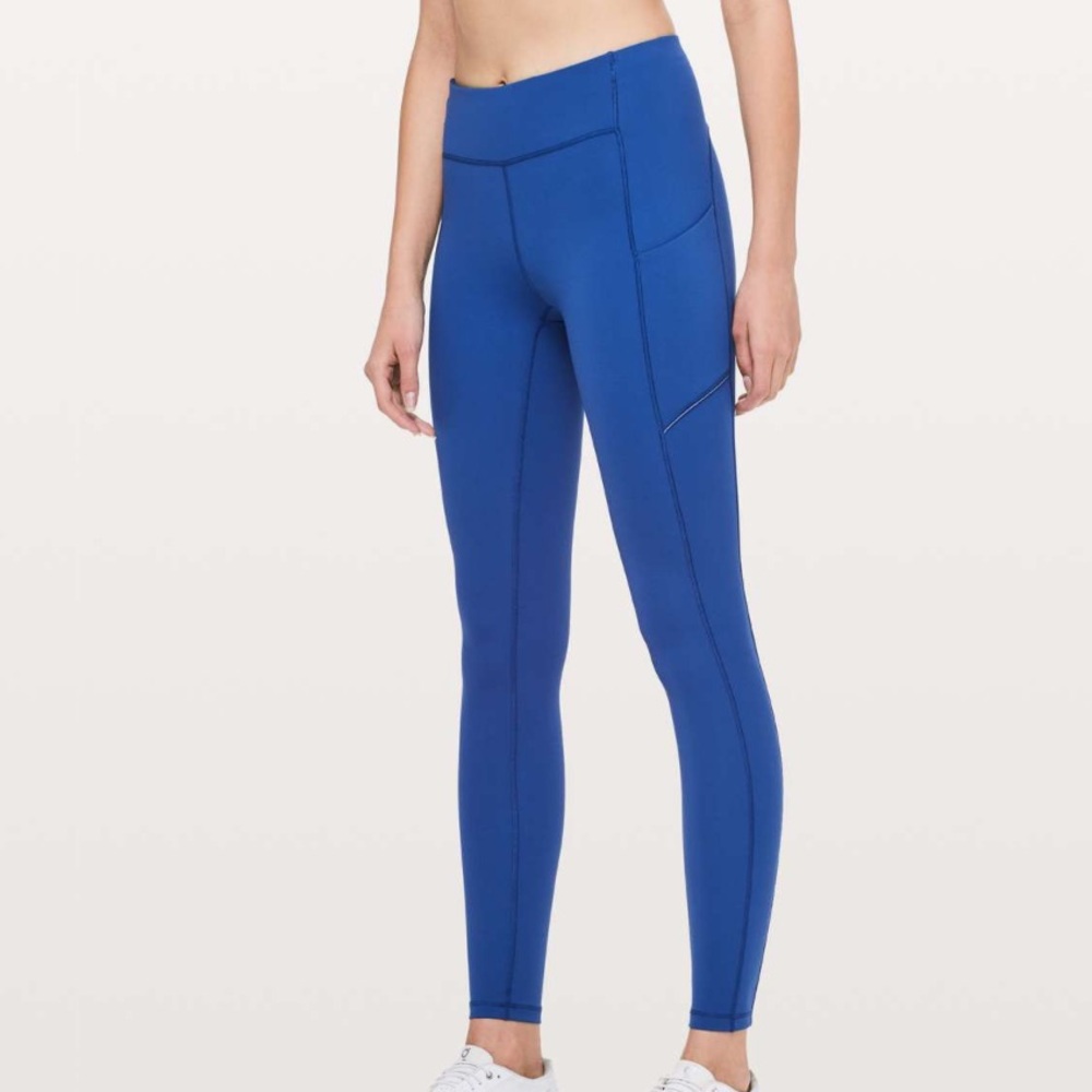 Lululemon Speed Up Legging, “Cyclone Blue” | Size 6, 28” Inseam